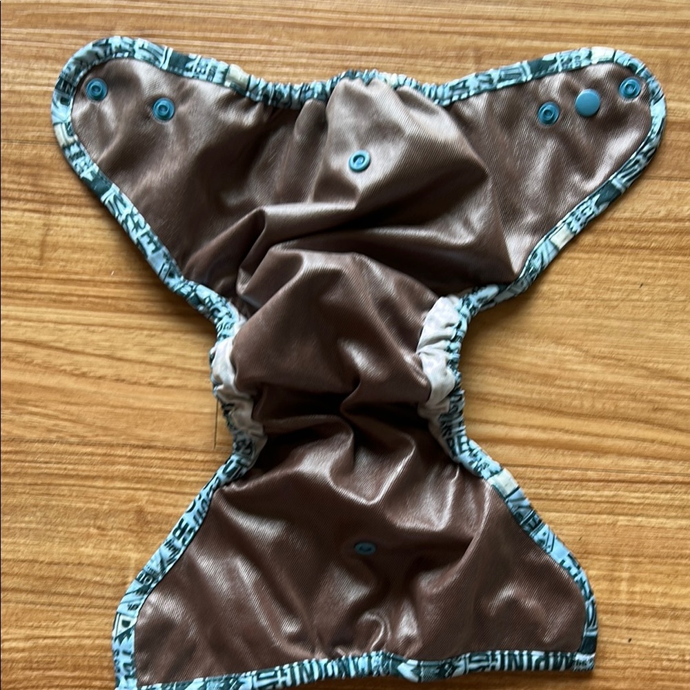 Buttons Diaper Cover - Picture 2 of 2
